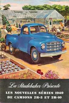 Ilustración De Studebaker 1949 - Autos Clásicos - Lámina