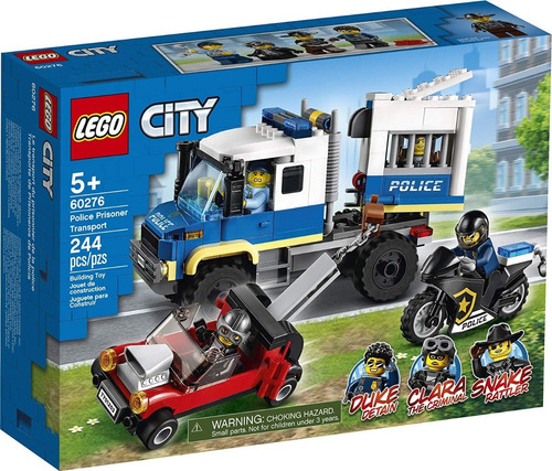 Lego® City: Transporte De Prisioneros De Policía Ref: 60276