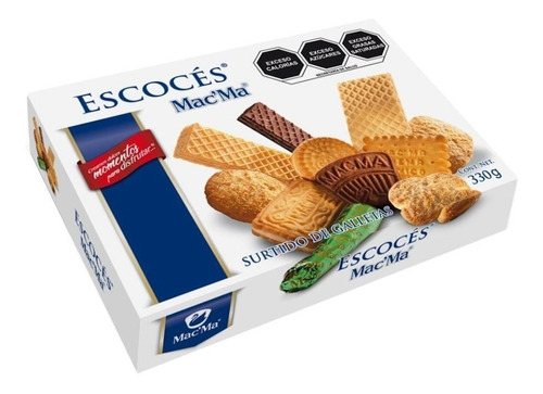 Imagen 1 de 3 de Galleta Macma Escoces 1 Pz 330g