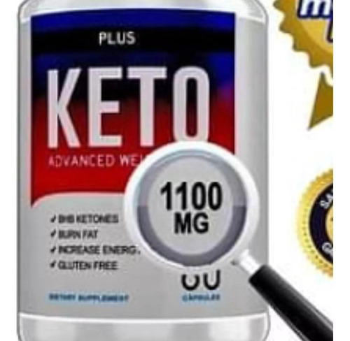 Keto Plus 1100 Mg El Mejor X 4 Unidades + Envio 