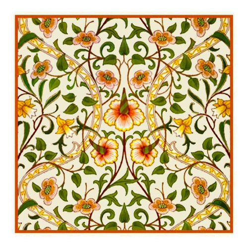 Orenco Originals Diseño Narciso William Morris Patron Punto