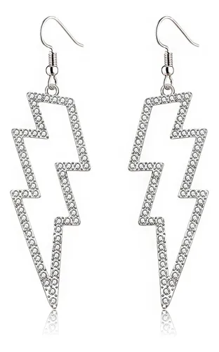 Pendientes De Rayo, Pendientes De Los Años 80 Para Mujer, De
