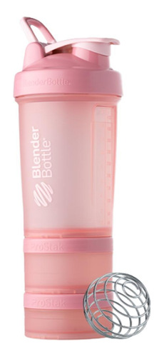 Coqueteleira Blender Bottle Prostak 650ml - Pink Rose