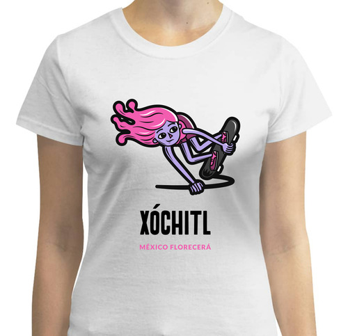 Playera Xóchitl Gálvez -  Xochitl  - Skater Cool