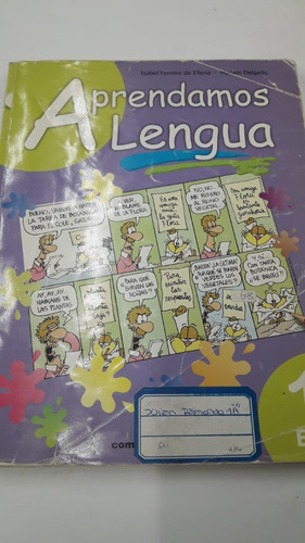 Aprendamos Lengua 1 E.s. Vio De  Ellena-delgado Comunicarte