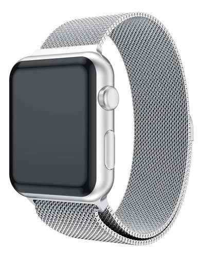 Correa Apple Watch 6/se/5/4/3 42mm 44mm Acero Inox