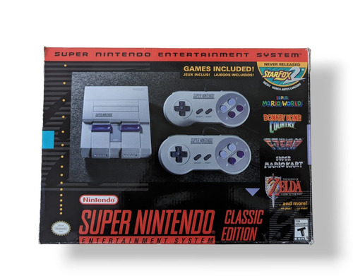 Super Nintendo Classic Edition 21 Juegos Snes Mini Nuevos