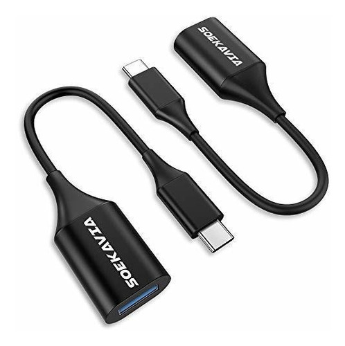 Adaptador Usb 3.0 Dama 2 Unidade Cable On The Go Para Color