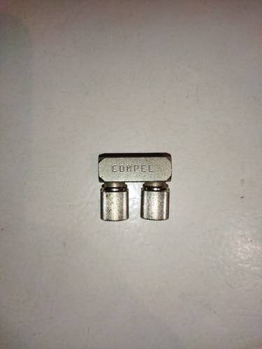 Conector Doble Dama En U Rf Adaptador Compel