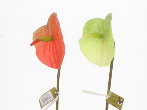 Flor Artificial Anturio De 65 Cm Decore