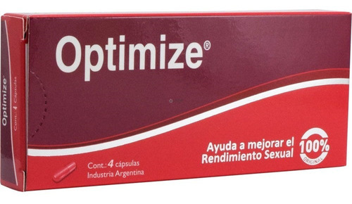 Optimize Potencia Vigor Masculino Eurolab X 8 Capsulas