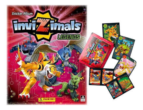 Album Invizinals Legend + 25 Sobres