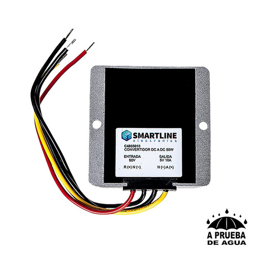 Convertidor De Voltaje 8-75v A 5v 10a 50w