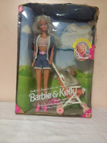 Muñecas Barbie Y Kelly (Usado)
