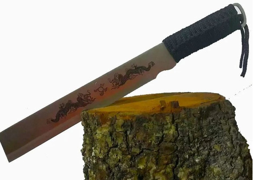 Cuchillo Tipo Militar Japones Tactico Con Forro Y Emblema 