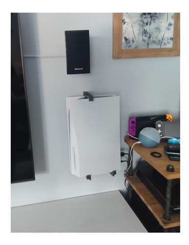 Imagen 5 de 9 de Soporte De Pared Muro Playstation 5 Ps5 + Soporte De Control