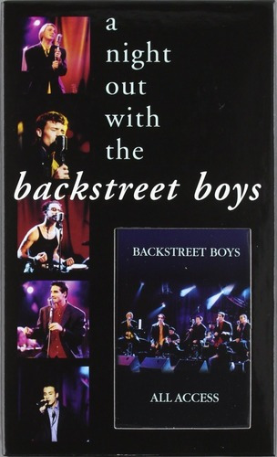 Backstreet Boys A Night Out With Cassette+vhs+calendario