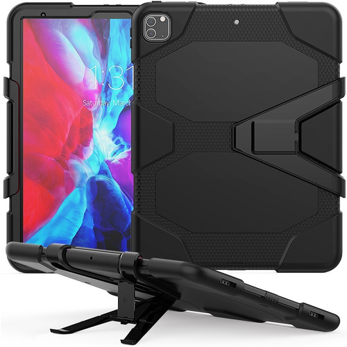 Estuche Antigolpe iPad Pro 12.9 2021 Survivor 3 Capas + Base