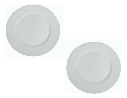 Set X 2 Plato Playo Bormioli Rocco Toledo Templado 25cm