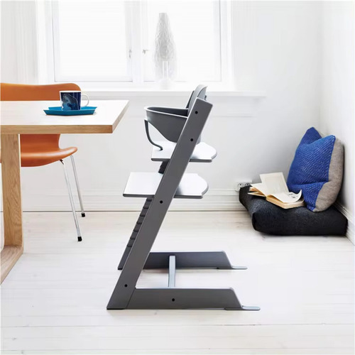 Papu Baby Asiento Para Bebé Para Silla Alta Convertible Color Marrón claro Asiento Para Silla Alta