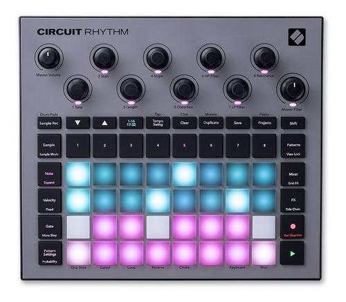 Imagem 2 de 7 de Sintetizador Novation Groovebox Circuit Rhythm + Nf/garantia