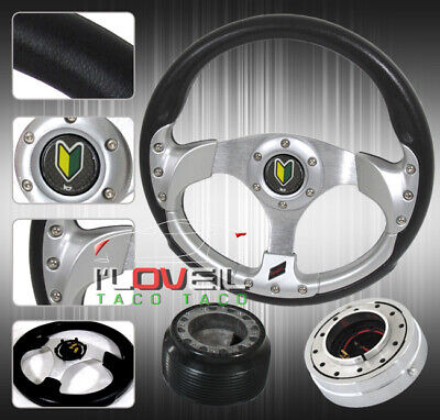 320mm Optima Rio Rodeo Drag Car Steering Wheel +thin Qui Yyo