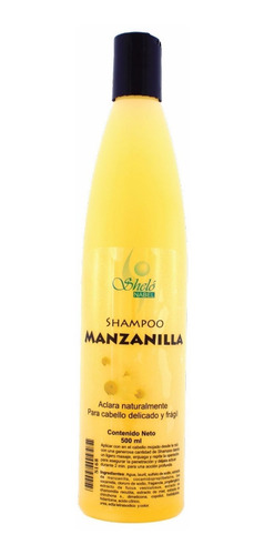 Shampoo De Manzanilla Da Volumen Y Fuerza Shelo Nabel S168