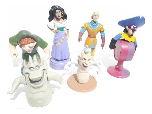 Figuras Jorobado De Notre Dame Lote 6 Personajes