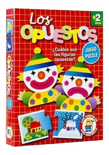 Juego De Mesa Infantil Los Opuestos De Encastre Ruibal