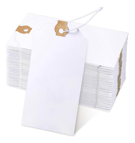 Paquete De 120 Etiquetas Con Hilo Elástico Para Marcar Etiqu