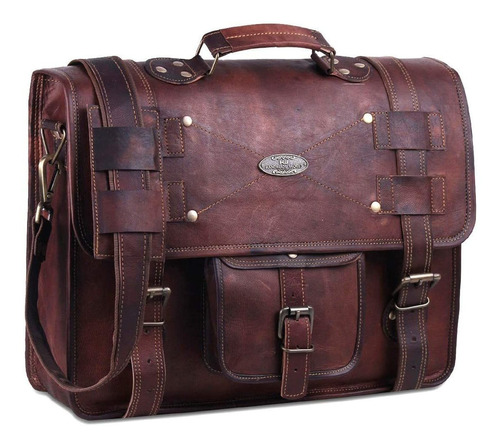  Leather Messenger Bags For Men Women Mens Briefcase La...
