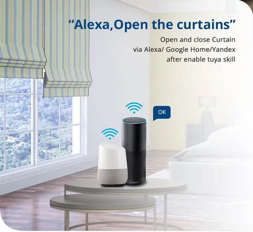 Motor Persiana De Carga Wifi App Tuya Smartlife Siri Alexa