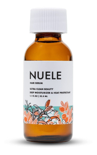 Nuele | Suero Para El Cabello | Protector De Calor Natural Y