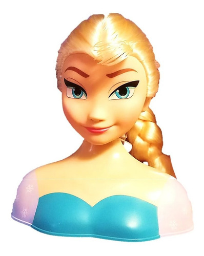 Imagen 3 de 9 de Figura Para Peinar Frozen Styling Head Elsa Anna Tapi