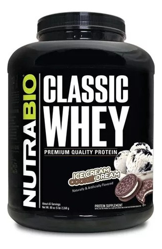 Classic Whey 100% Protein Pure - Nutrabio- 5 Lbs