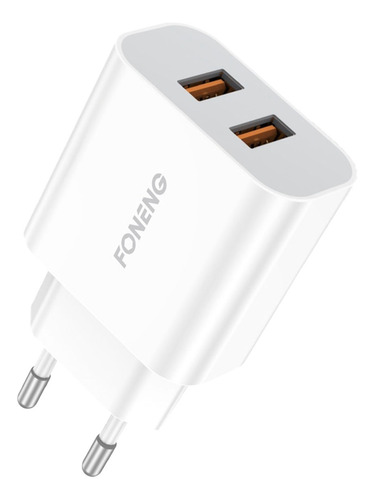 Cargador Foneng Eu45 + Cable Micro Usb A 2x 2.4a Dimm