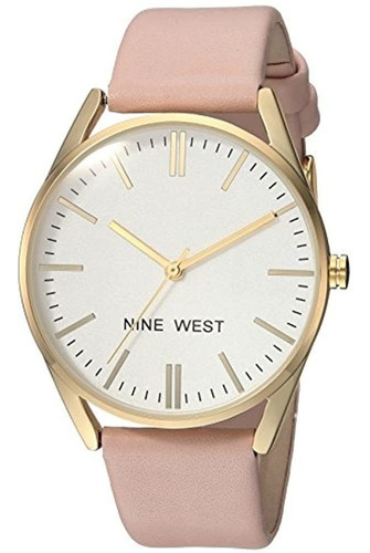 Reloj De Pulsera De Nueve Tonos Dorados Al Oeste Y Rosa Clar