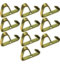 Comprar Kit 10 Pecas Suporte Para Fixacao De Rodas Com Ferro Cromado no Mercado Livre
