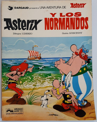 Antigua Historieta Astérix Y Los Normando 1977 Ro 255