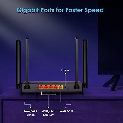 Enrutador Wifi 6 - Enrutadores Ax1800 Para Internet Inalámbr