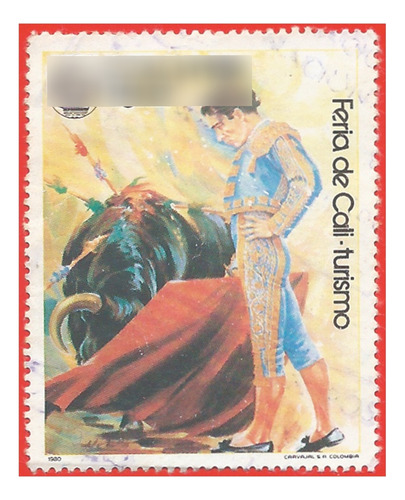 1980. Estampilla Feria De Cali, Colombia. Slg1