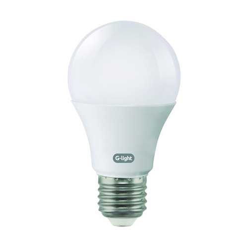 Imagem 2 de 3 de Kit 10 Lâmpadas Led 10w Bulbo Branco Frio Bivolt 25.000hrs