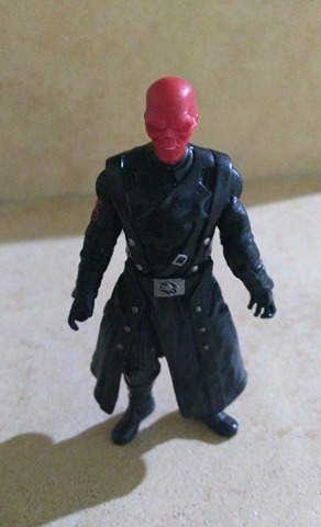 2013 Hasbro Marvel Air Reid Red Skull Cap America Figure