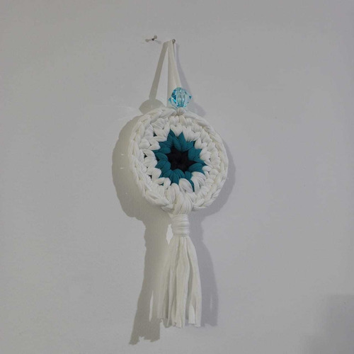Imagen 5 de 6 de Ojo Turco Tejido Trapillo - Para Decoración - Mandalas