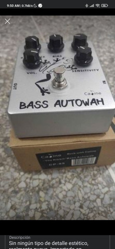 Pedal Autowah De Bajo, The Ribbit. Cómo Nuevo 