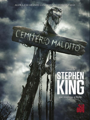 O Cemitério de Stephen King editora Suma De Letras em Português