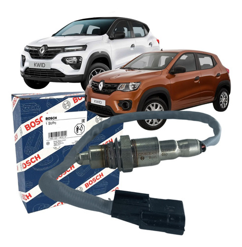 Sonda Lambda Pré Pós Catalisador Kwid 1.0 12v Original Bosch