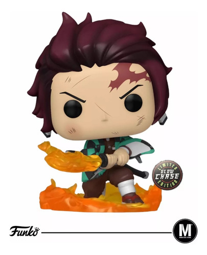 Funko Pop Tanjiro #874 Glow Chase Exclusive Demon Slayer
