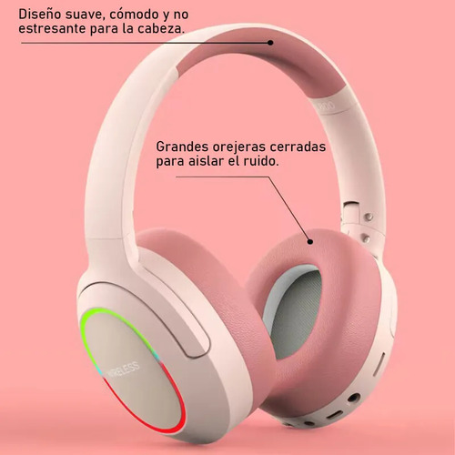 N Auriculares Bluetooth Inalámbricos Audifonos De Diadema