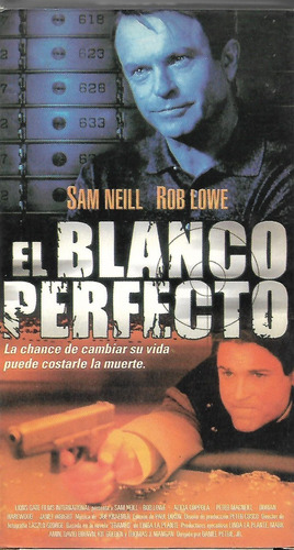 El Blanco Perfecto Vhs Rob Lowe Sam Neill Framed 2002